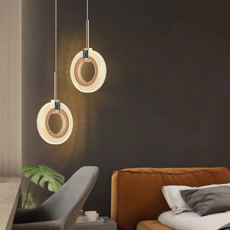 Lámpara Colgante LED Nórdica — Decoración Minimalista