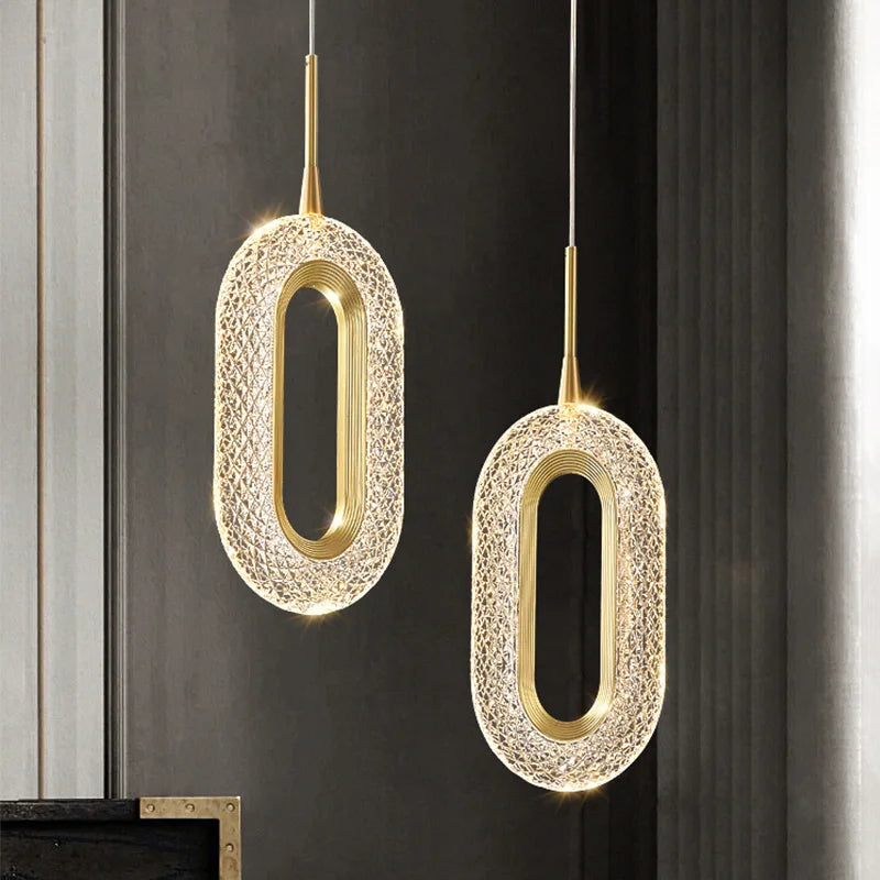 Lámpara Colgante LED Nórdica — Decoración Minimalista
