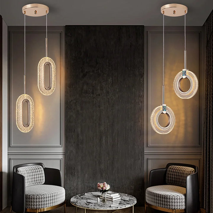 Lámpara Colgante LED Nórdica — Decoración Minimalista