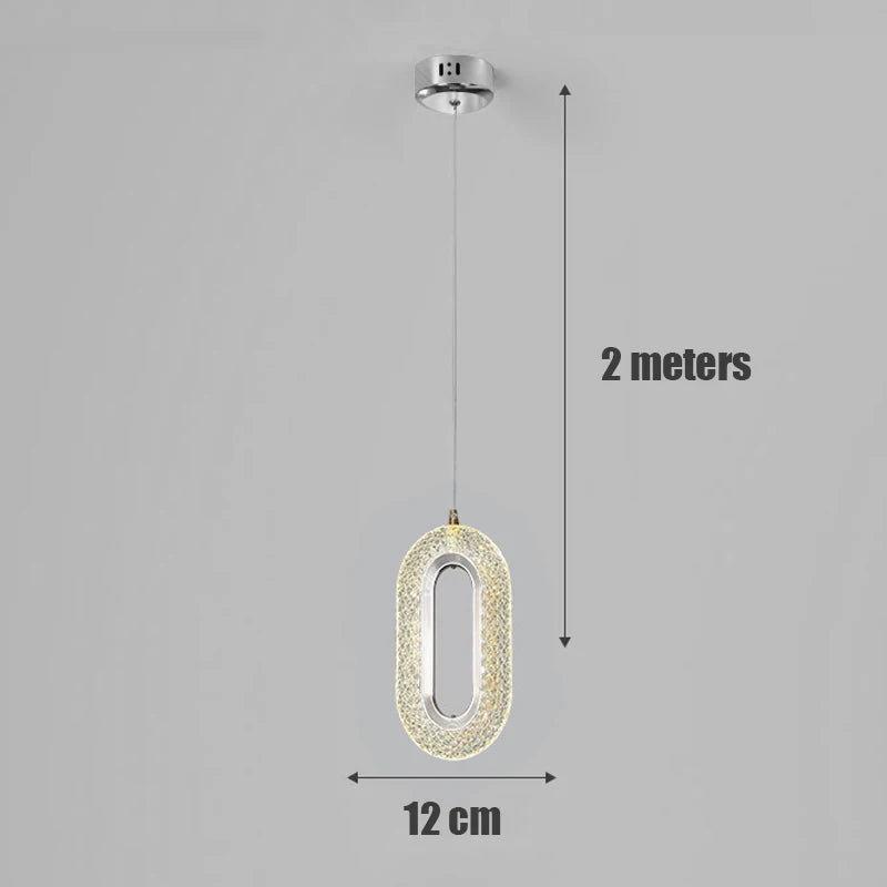 Lámpara Colgante LED Nórdica — Decoración Minimalista