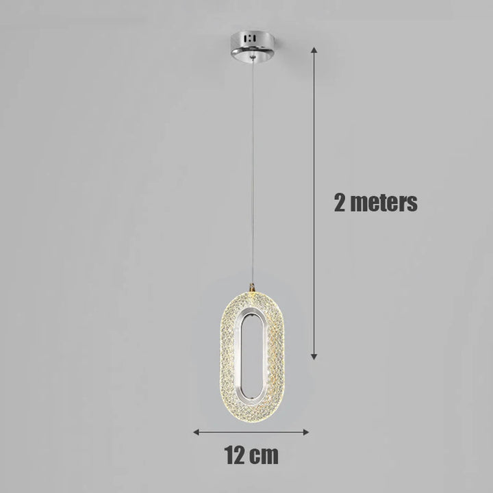 Lámpara Colgante LED Nórdica — Decoración Minimalista