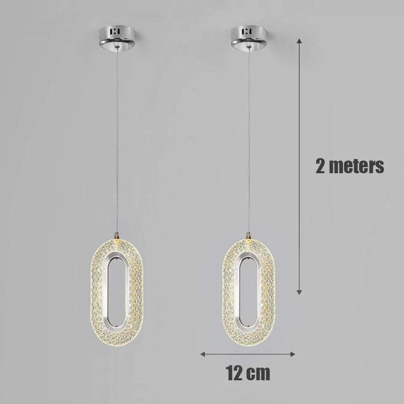 Lámpara Colgante LED Nórdica — Decoración Minimalista